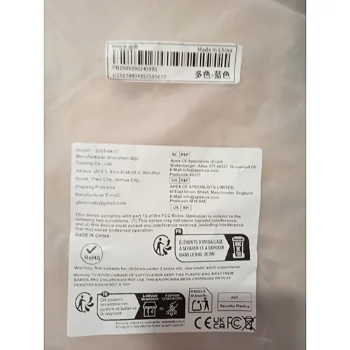 Jucărie moale pe bază de baterii cu compartiment pentru baterii închis cu velcro Produs vândut online, în special prin intermediul SHEIN (număr de identificare: sl25030934852585022).