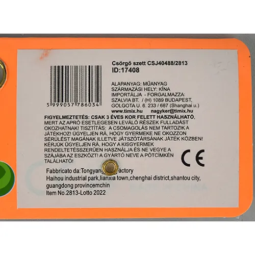 YALI TOYS - Set pentru zornăitoare de jucărie