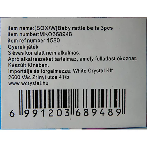 LE BEI – LOVELY ANGEL TOYS - Set pentru zornăitoare de jucărie