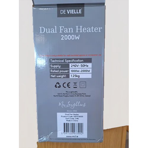 Devielle - Încălzitor ventilator