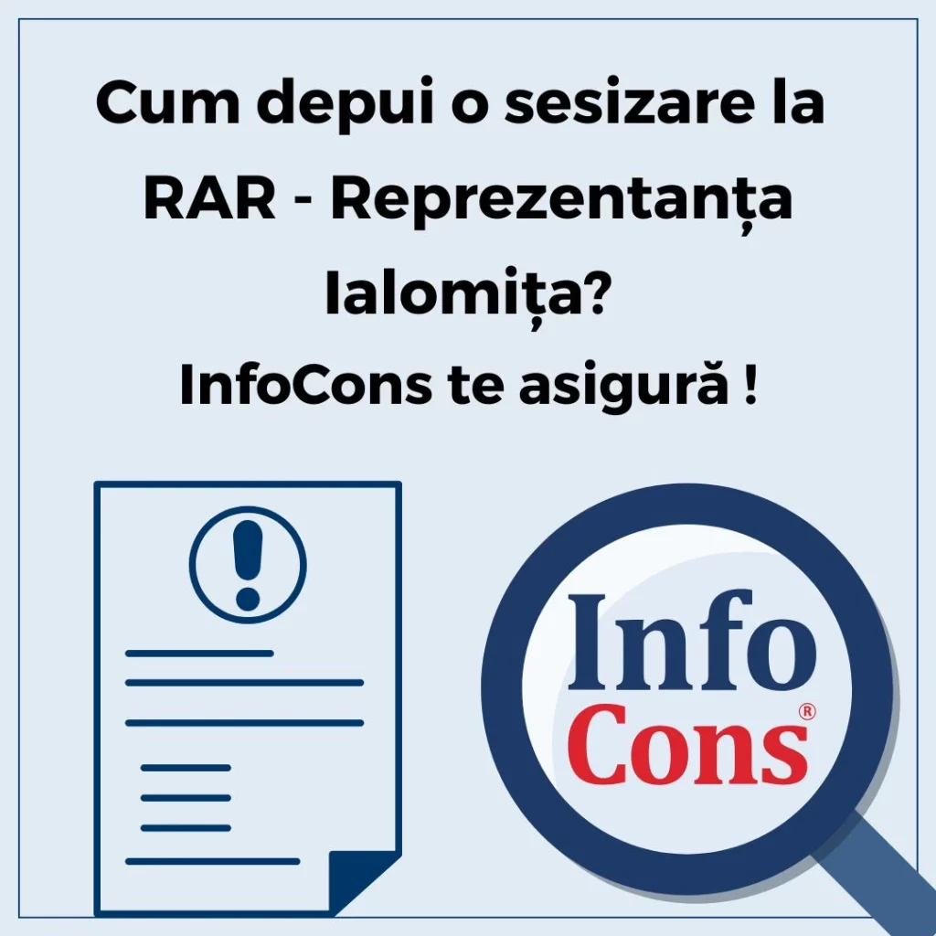 Cum depui o sesizare la Registrul Auto Român - RAR - Reprezentanța Ialomița ? InfoCons Protecția Consumatorului te asigură !