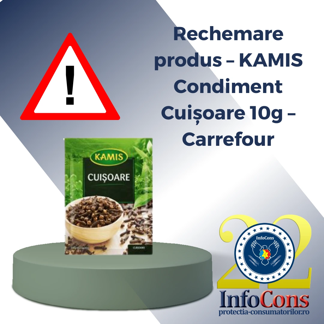 Rechemare produs – KAMIS Condiment Cuișoare 10G – Carrefour