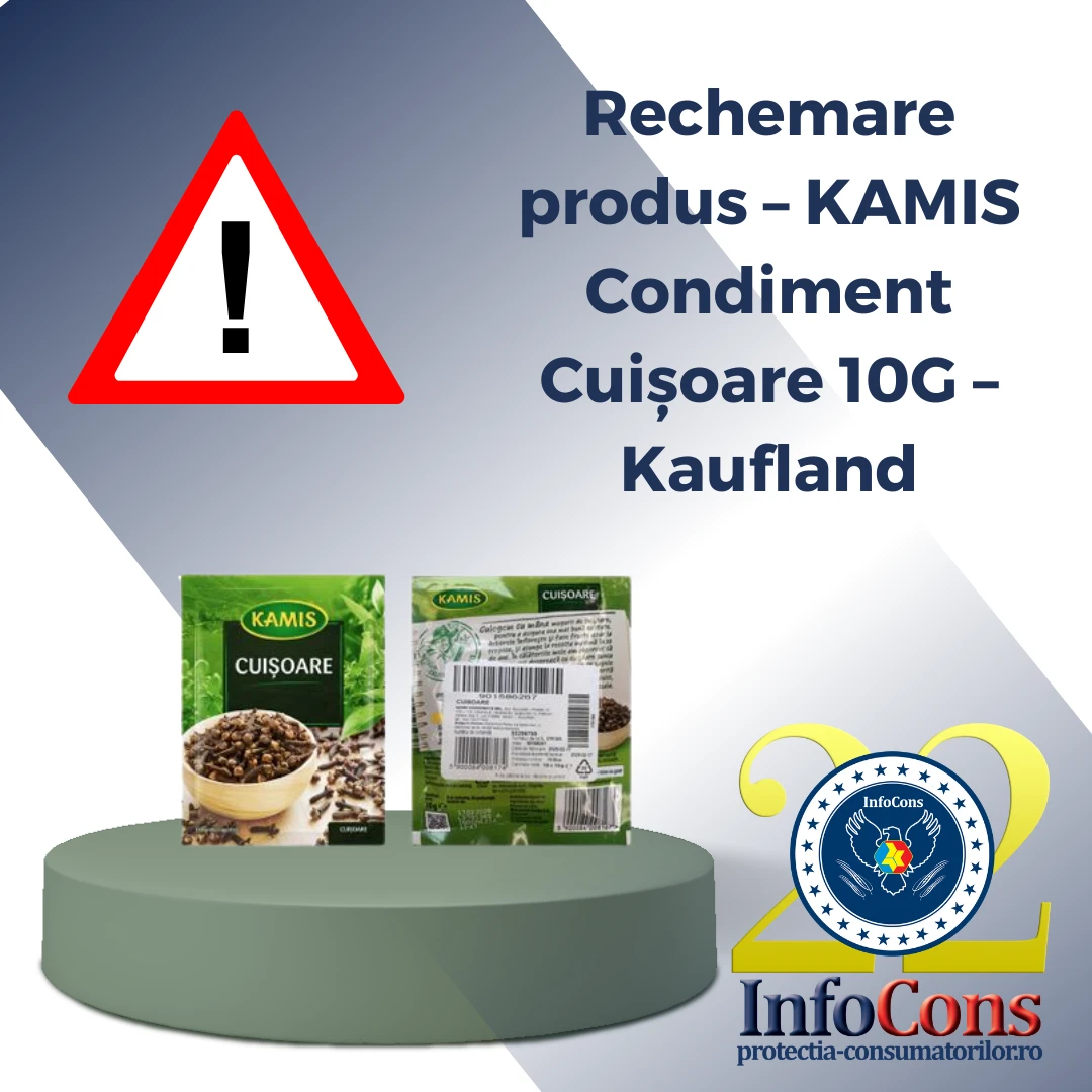 Rechemare produs – KAMIS Condiment Cuișoare 10G – Kaufland