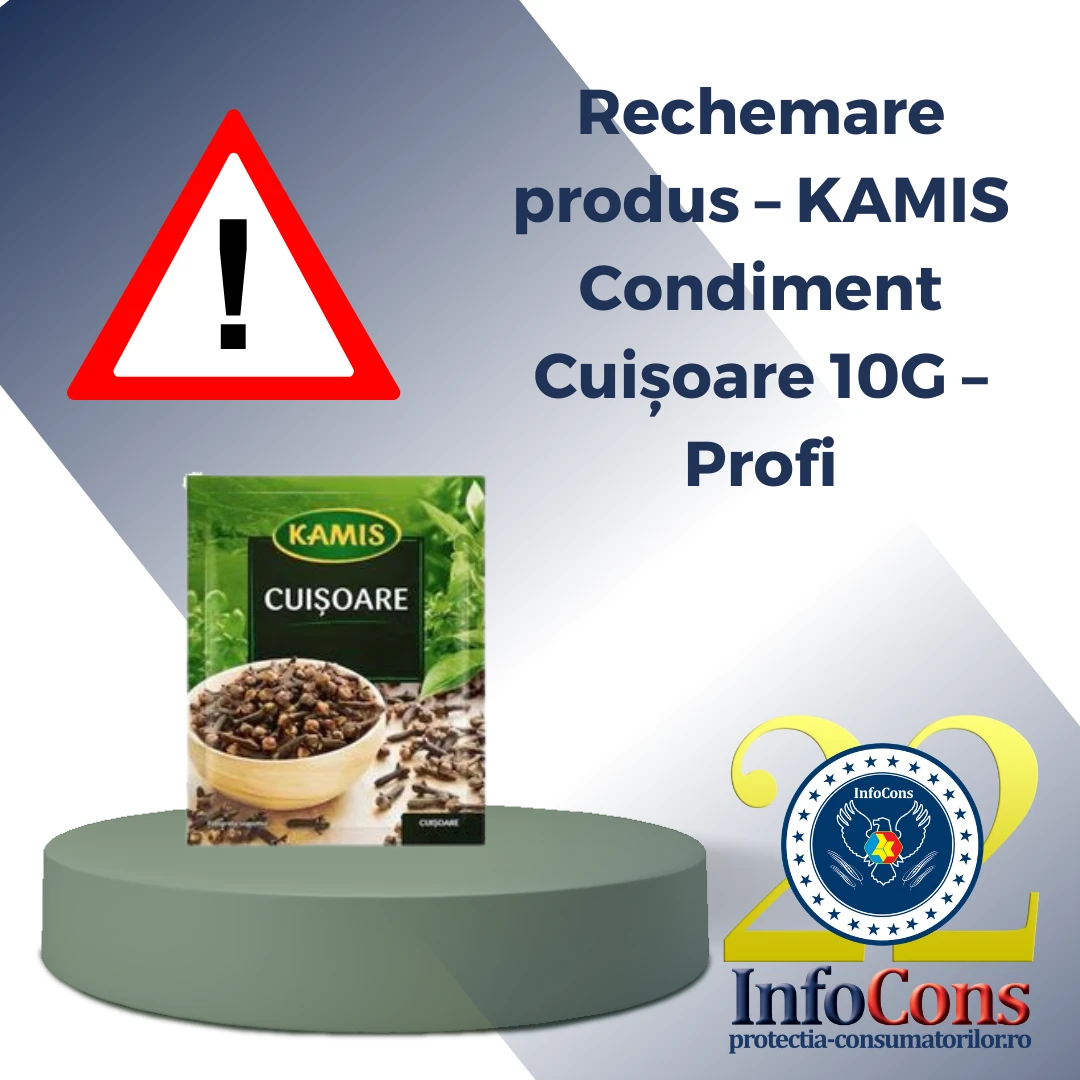 Rechemare produs – KAMIS Condiment Cuișoare 10G – Profi