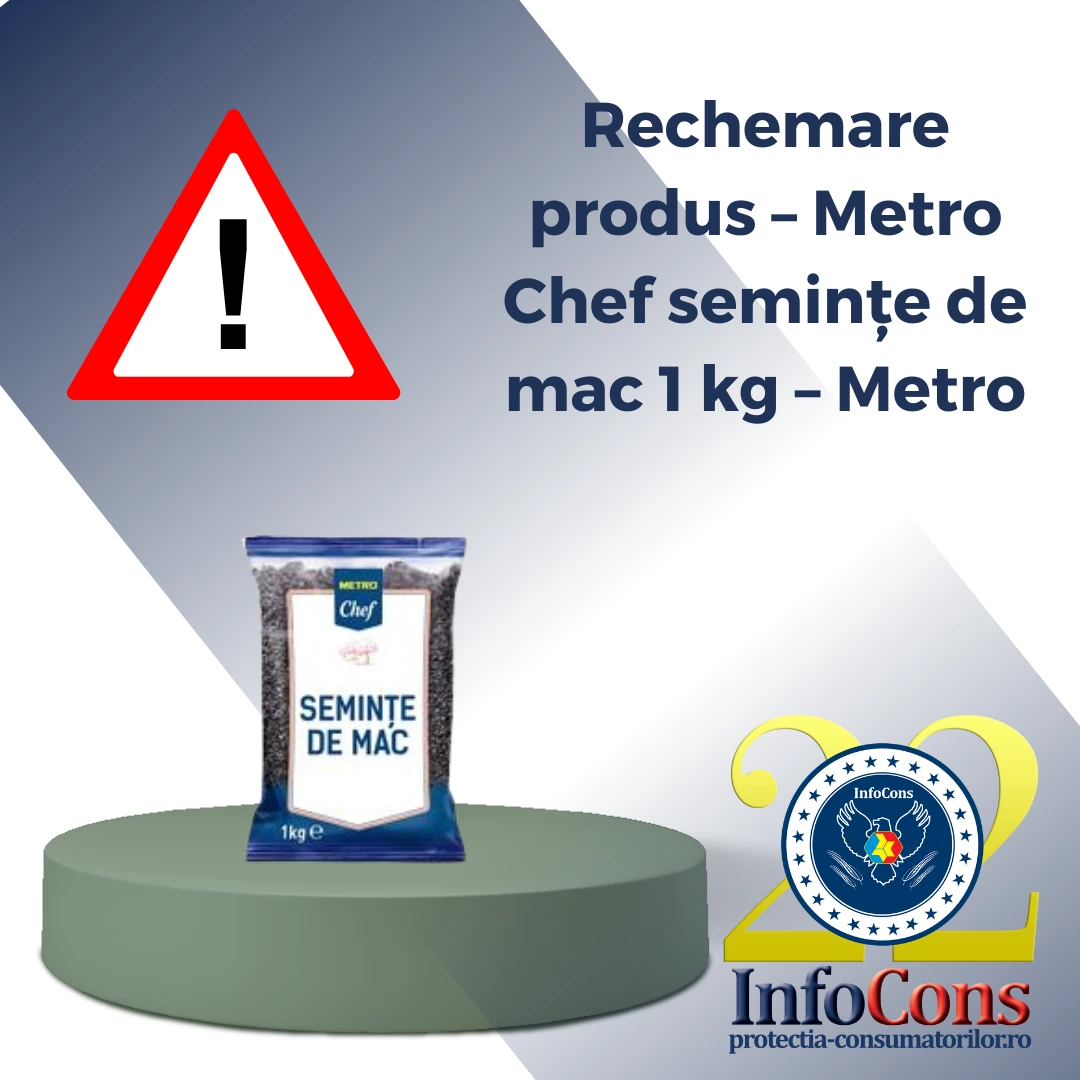 Rechemare produs – Metro Chef semințe de mac 1 kg – Metro