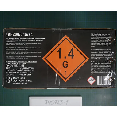 Supply Chain B.V. - Focuri de artificii