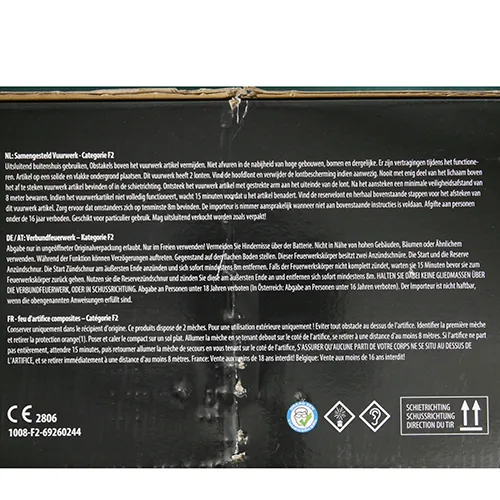 Supply Chain B.V. - Focuri de artificii