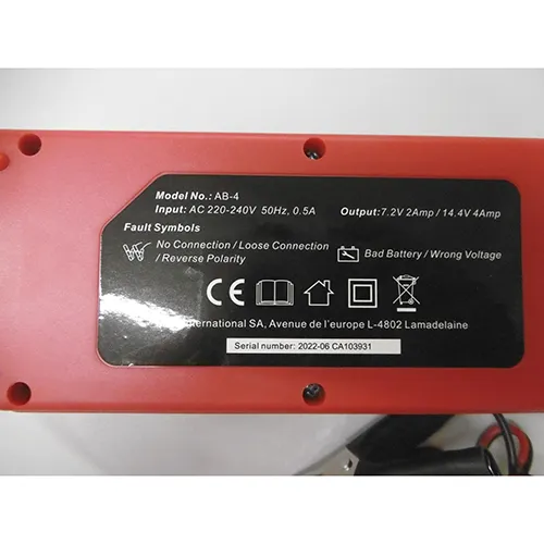 ABSAAR - Încărcător de baterii