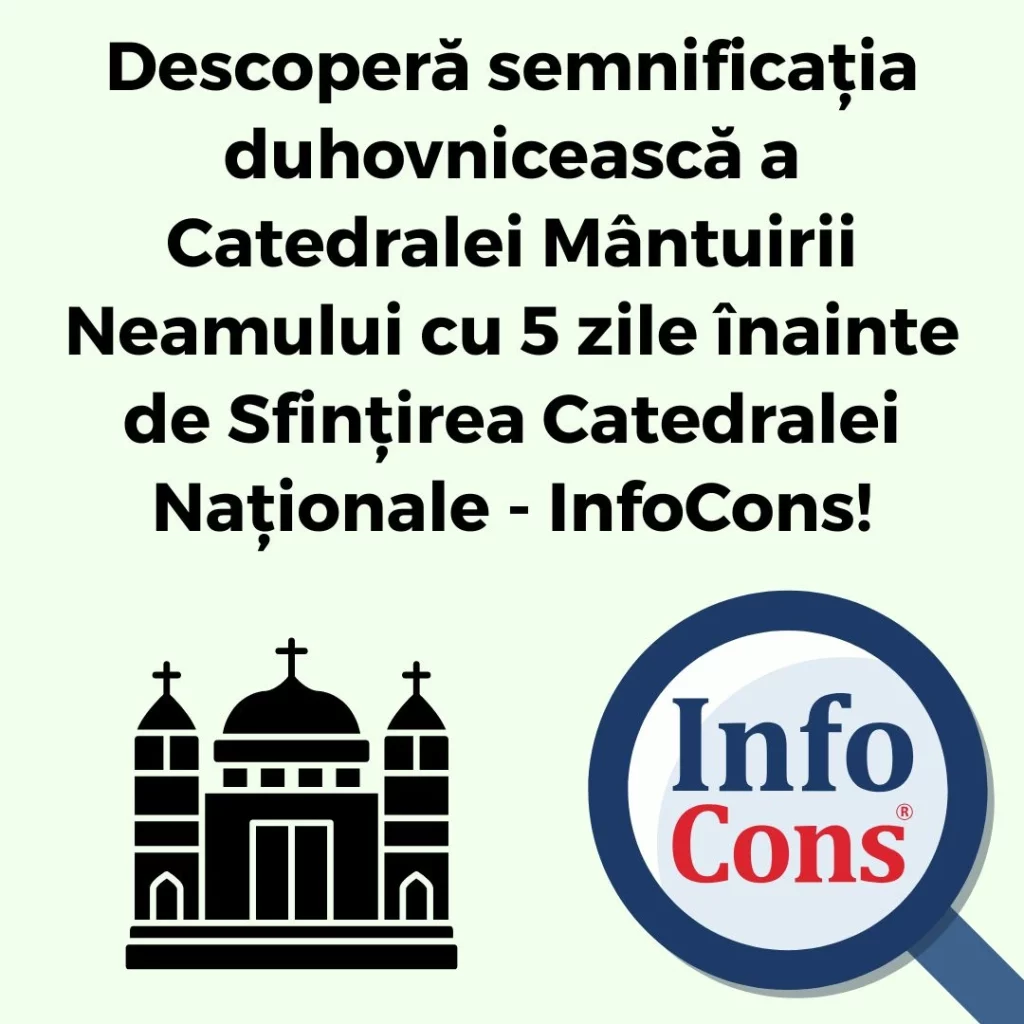 Descoperă semnificația duhovnicească a Catedralei Mântuirii Neamului cu 5 zile înainte de Sfințirea Catedralei Naționale - InfoCons Protecția Consumatorilor