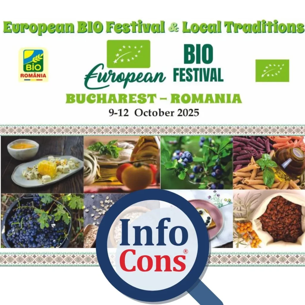 InfoCons Protecția Consumatorilor vă informează despre a 3-a ediție a festivalului European BIO și al Tradițiilor Locale