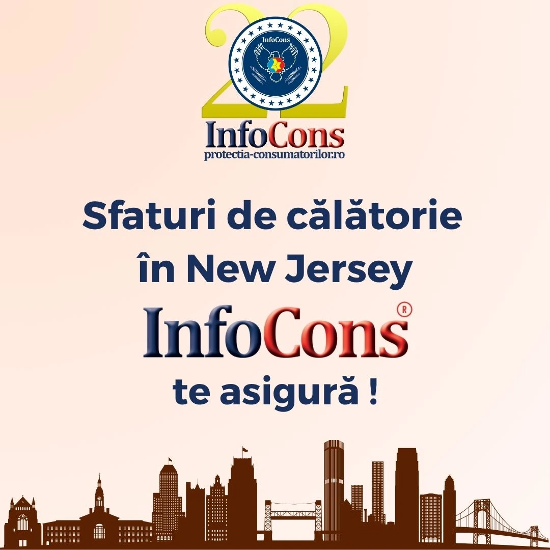 Sfaturi de călătorie în New Jersey - Statele Unite ale Americii SUA / United States of America USA – InfoCons Protecția Consumatorilor te asigură !