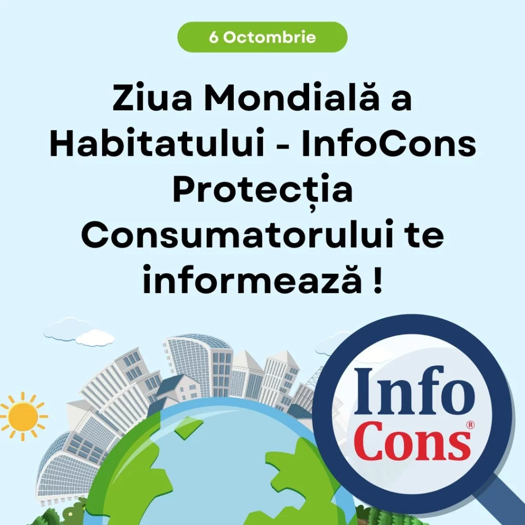 Ziua Mondială a Habitatului - InfoCons Protecția Consumatorului te informează !