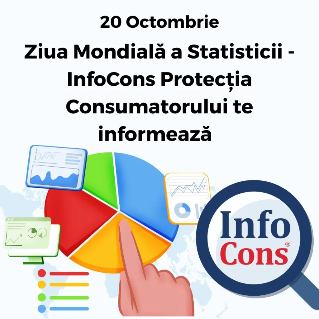 Ziua Mondială a Statisticii - InfoCons Protecția Consumatorului te informează