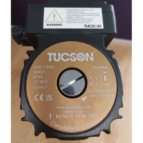 TUCSON - Pompă de circulație a apei