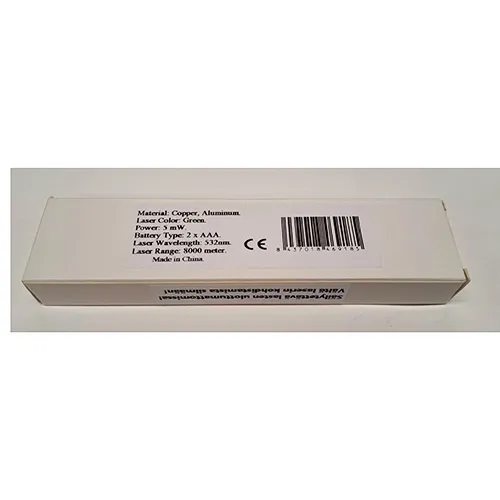 Indicator laser cu lumină verde și funcție laser. Produs vândut online, în special prin intermediul www.electrocabin.com.