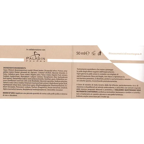 fitocosmetici di montagna - Cremă de față