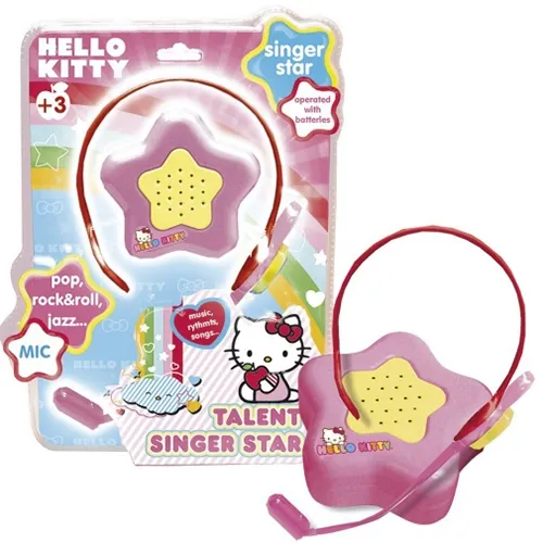 Hello Kitty - Set cu cască pentru copii