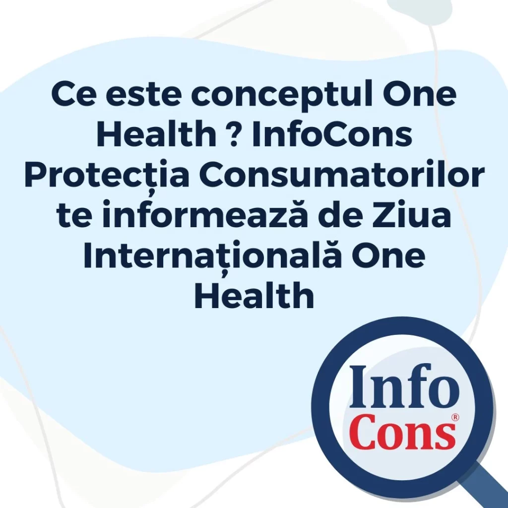 Ce este conceptul One Health ? InfoCons Protecția Consumatorilor te informează de Ziua Internațională One Health