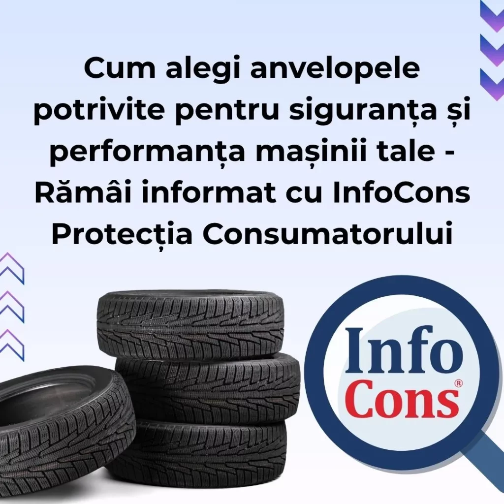 Cum alegi anvelopele potrivite pentru siguranța și performanța mașinii tale - Rămâi informat cu InfoCons Protecția Consumatorului