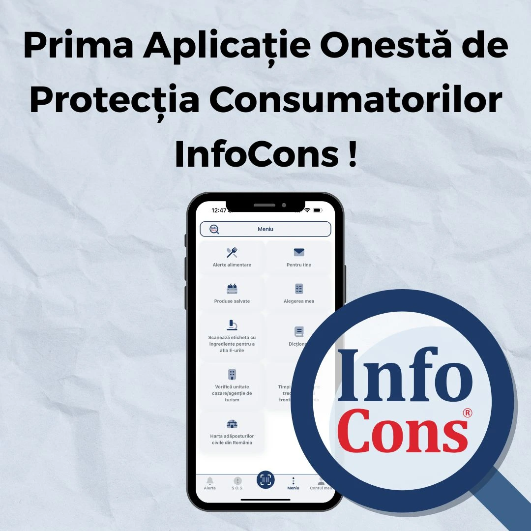 Prima Aplicație Onestă de Protecția Consumatorilor InfoCons - Cu ce te ajută Aplicația ?