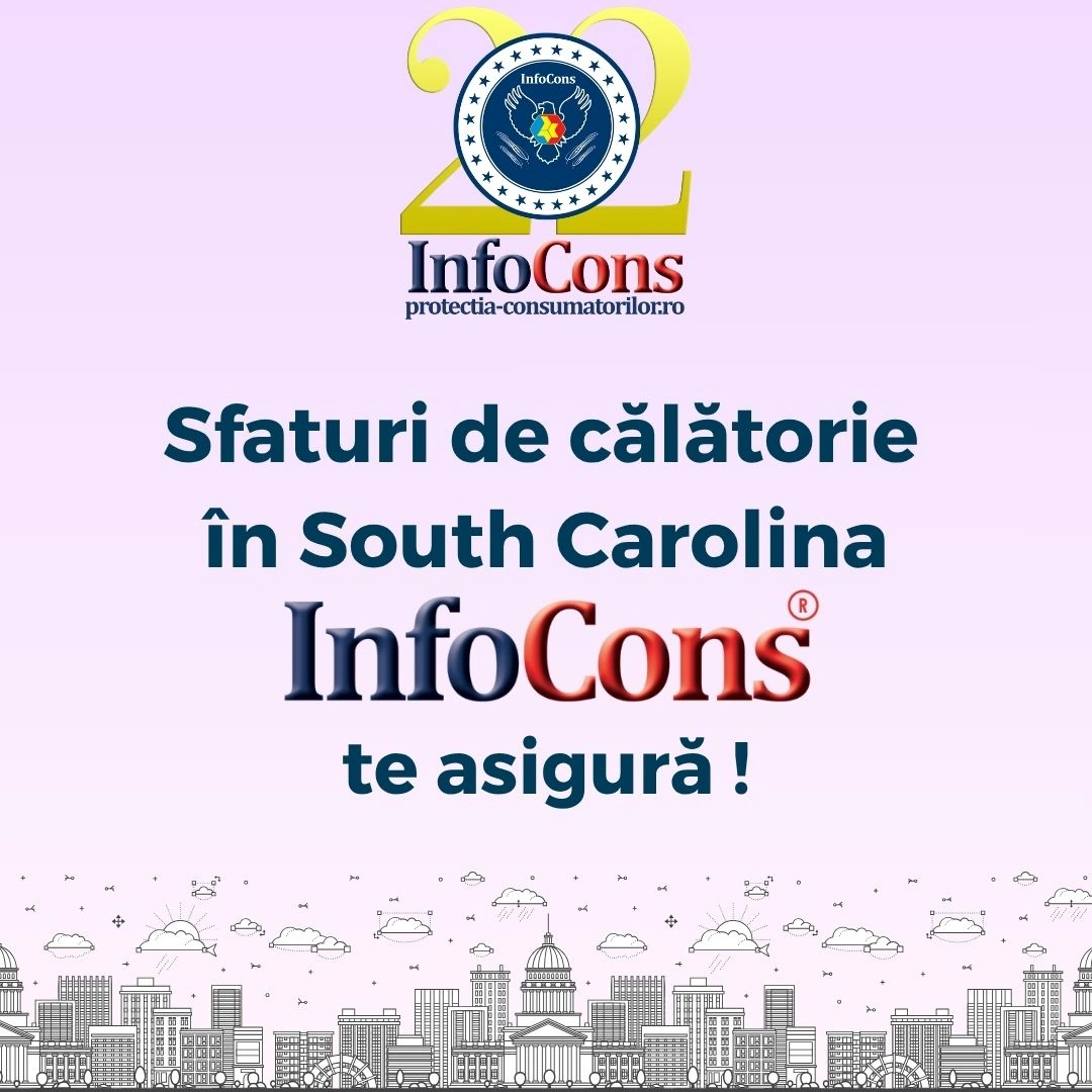 Sfaturi de călătorie &icirc;n South Carolina &ndash; Statele Unite ale Americii SUA / United States of America USA &ndash; InfoCons Protecția Consumatorilor te asigură !
