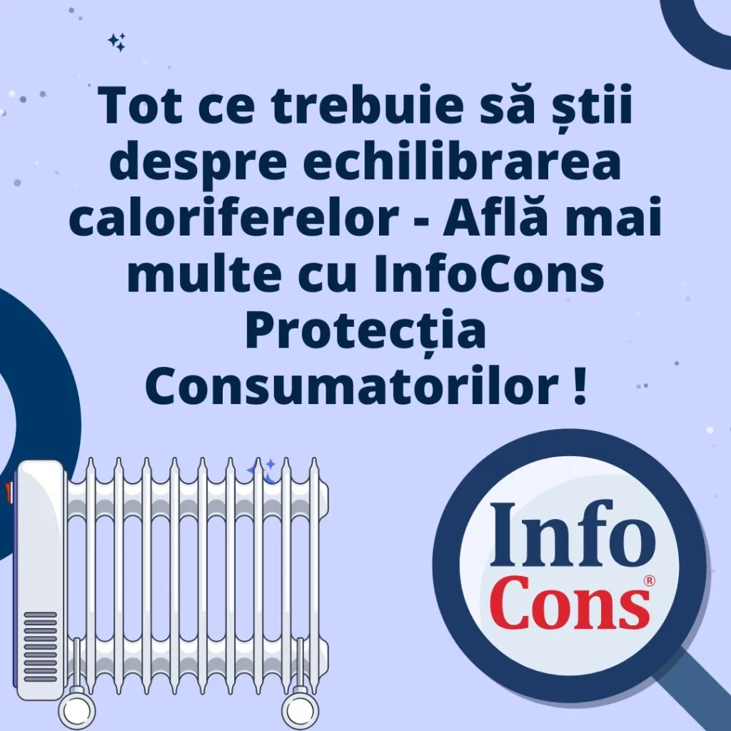 Tot ce trebuie să știi despre echilibrarea caloriferelor - Află mai multe cu InfoCons Protecția Consumatorilor !