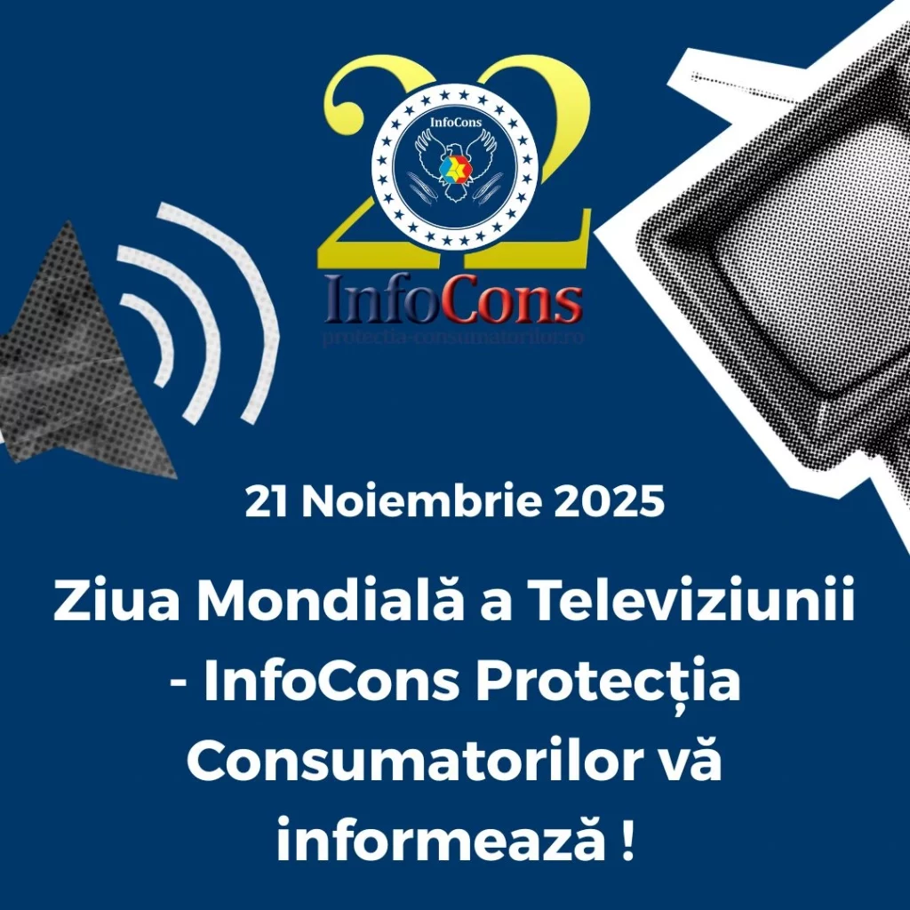 Ziua Mondială a Televiziunii - InfoCons Protecția Consumatorilor vă informează !