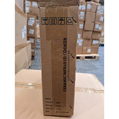 Aragaz electric ceramic cu infraroșu.