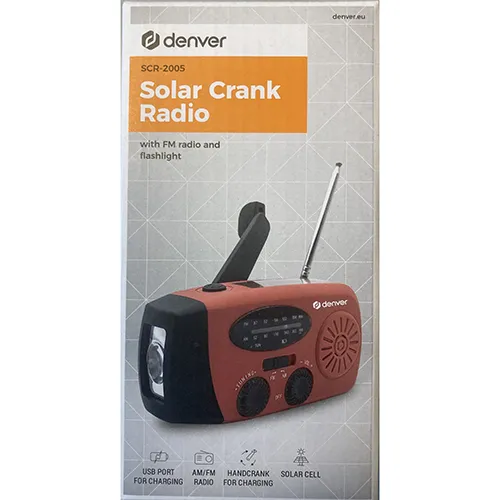 Denver - Radio cu celule solare