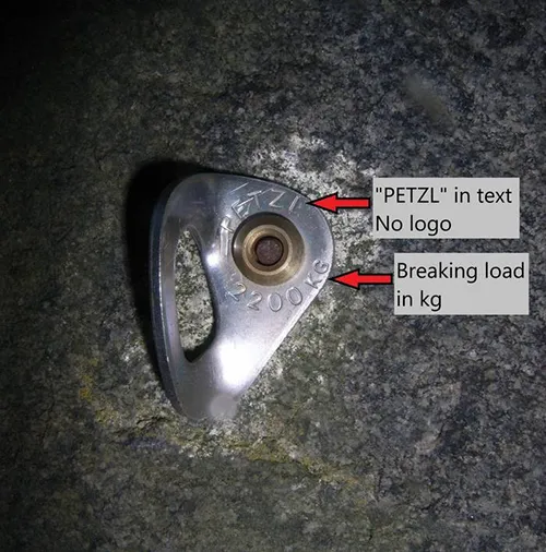 Petzl - Ancoră pentru alpinism