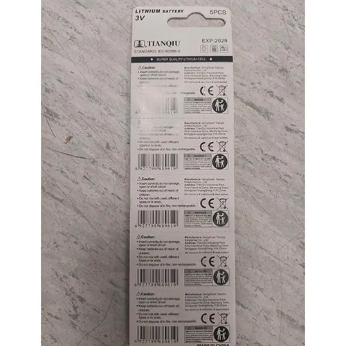 TIANQIU - Baterii cu butoane