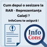 Cum depui o sesizare la Registrul Auto Român - RAR - Reprezentanța Galați ? InfoCons Protecția Consumatorului te asigură !