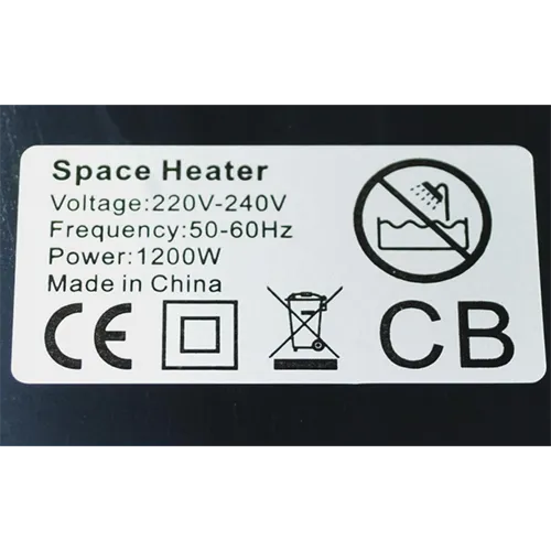 &Icirc;ncălzitor ventilator portabil cu priză de perete atașată. Produs v&acirc;ndut online, &icirc;n special prin intermediul Amazon.