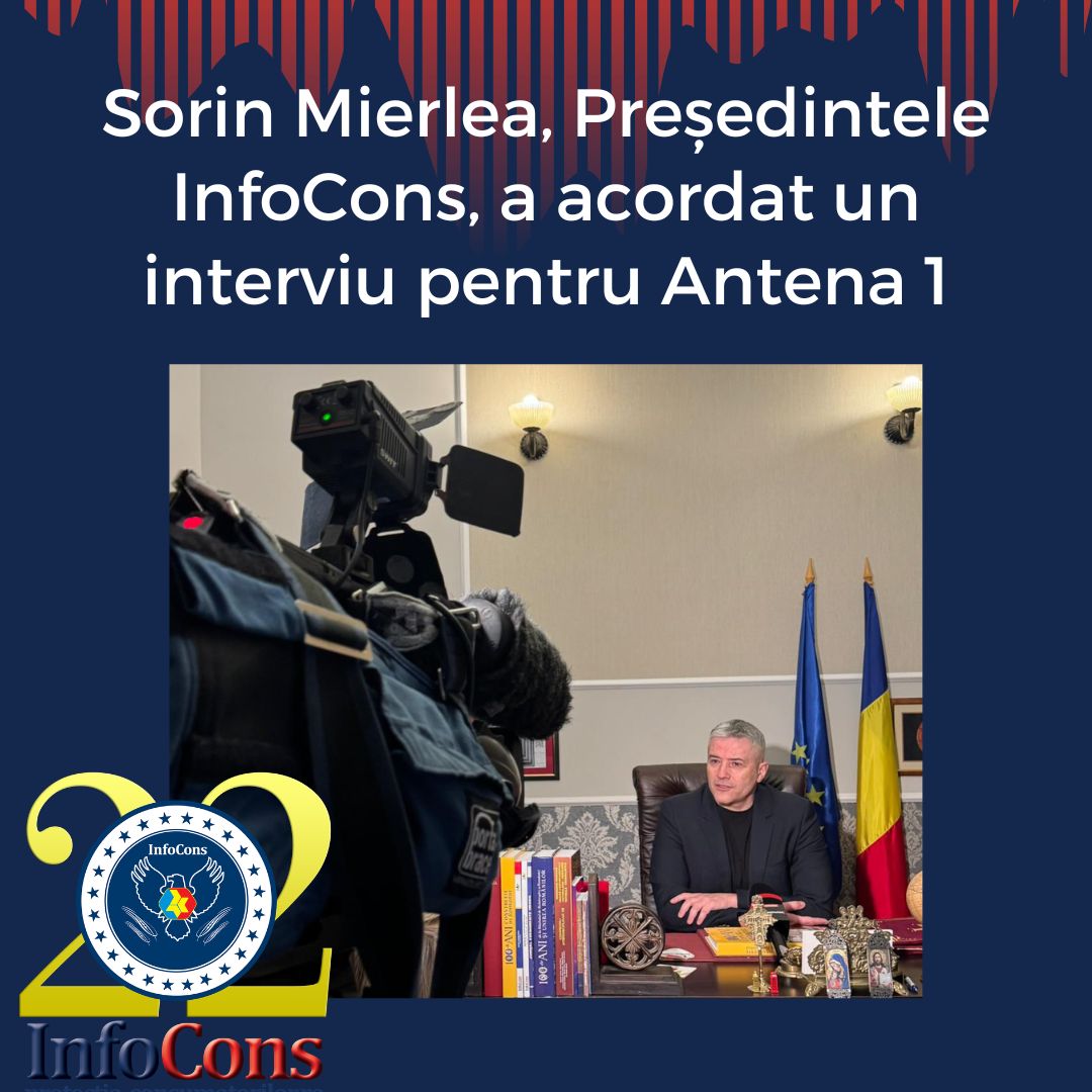 Sorin Mierlea , Președintele InfoCons Protecția Consumatorilor , a acordat un interviu pentru Antena 1 - Observator despre „ produsele românești ” și etichetarea acestora