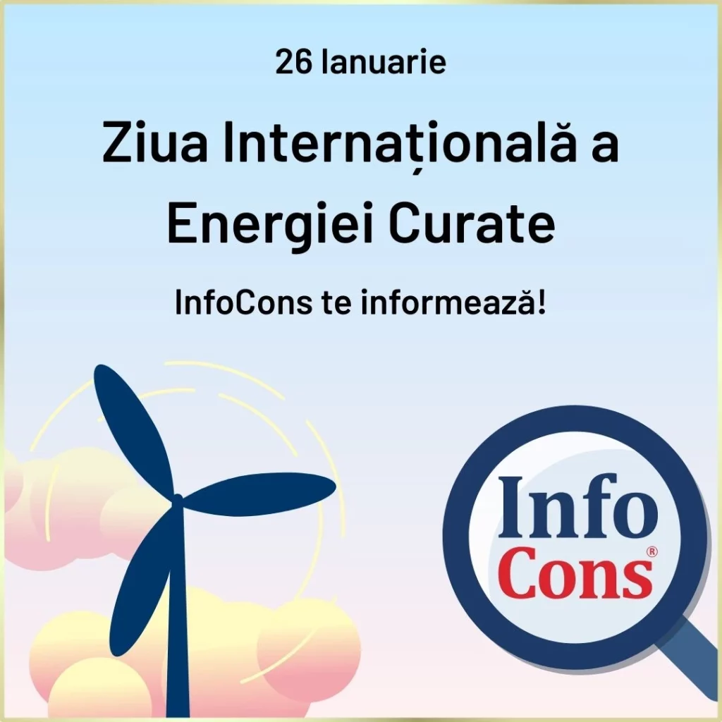 Ziua Internațională a Energiei Curate – InfoCons Protecția Consumatorilor vă informează!