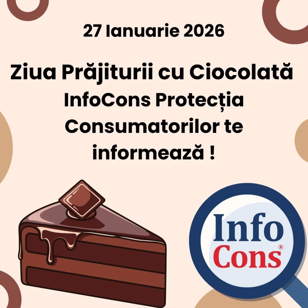 Ziua Prăjiturii cu Ciocolată - InfoCons Protecția Consumatorilor te informează !