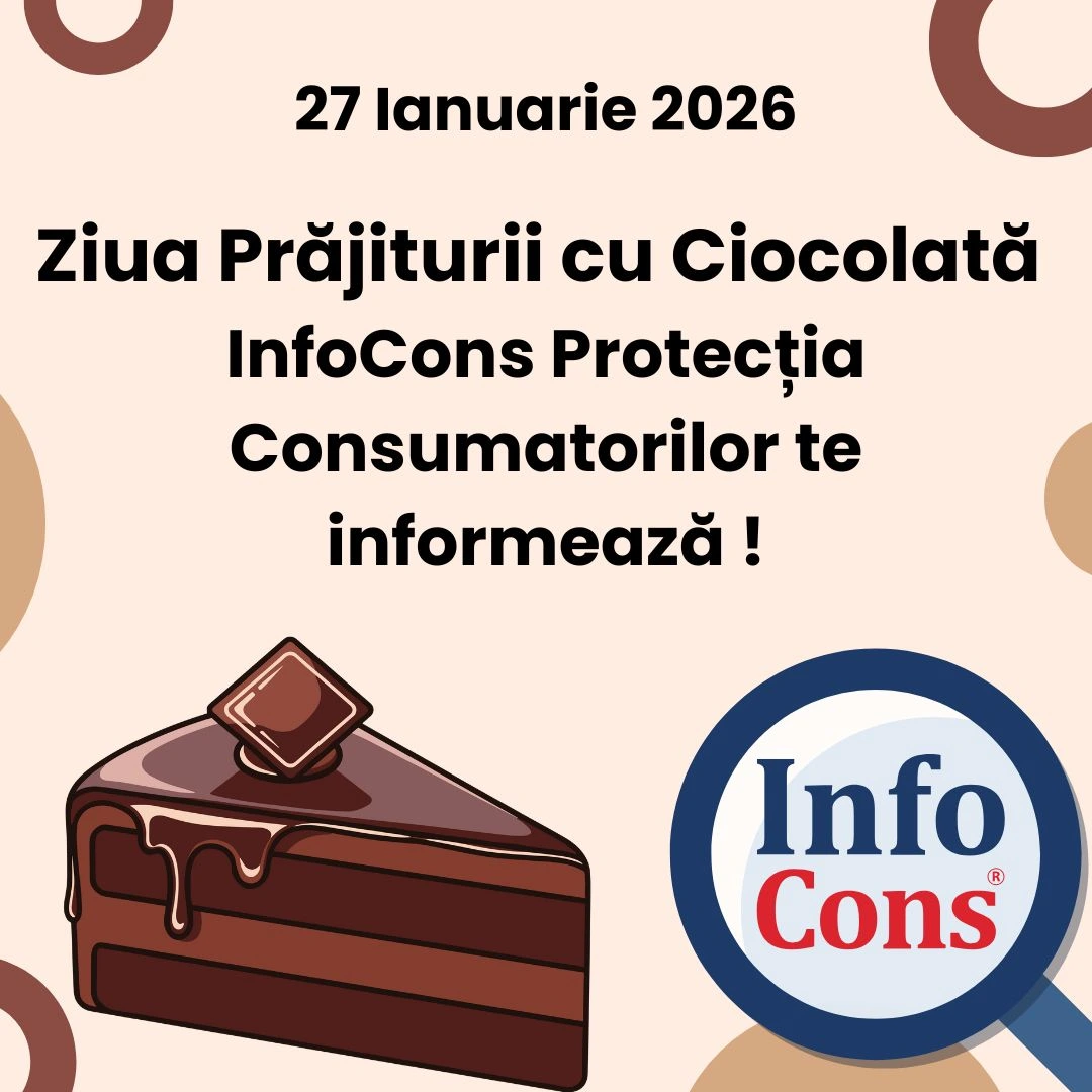 Ziua Prăjiturii cu Ciocolată - InfoCons Protecția Consumatorilor te informează !