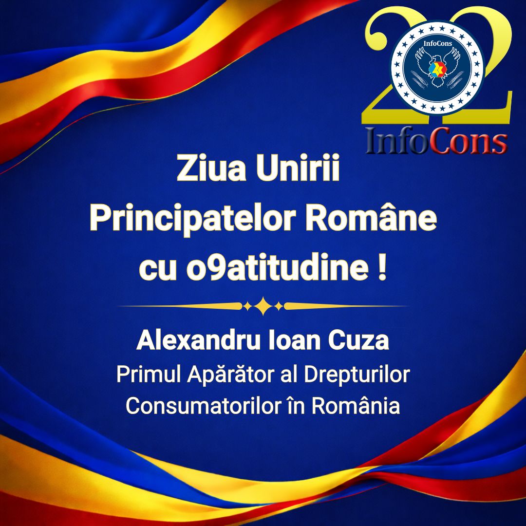 Ziua Unirii Principatelor Române cu o9atitudine ! Alexandru Ioan Cuza - Primul Apărător al Drepturilor Consumatorilor în România