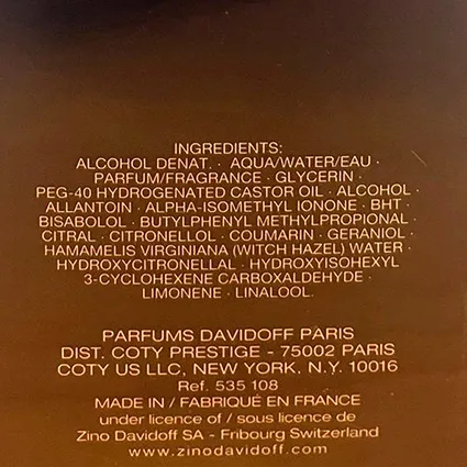 Davidoff - Aftershave