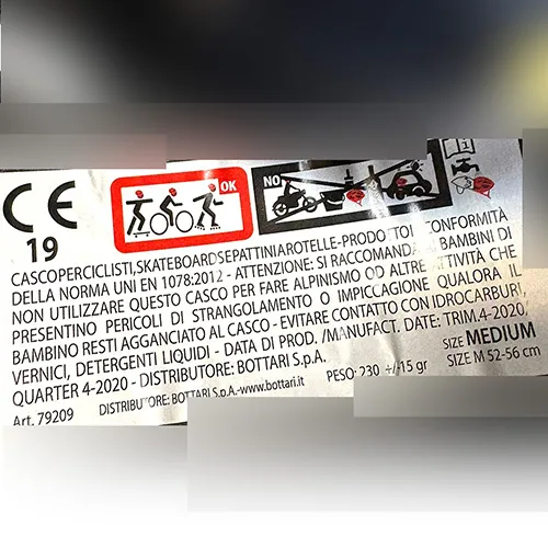 Bottari - Cască de bicicletă