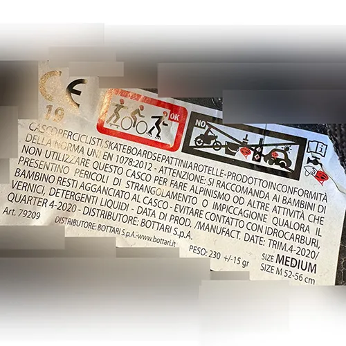 Bottari - Cască de bicicletă