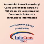 Ansamblul Aleea Scaunelor și Calea Eroilor de la Târgu Jiu - 150 de ani de la nașterea lui Constantin Brâncuși - InfoCons te informează !