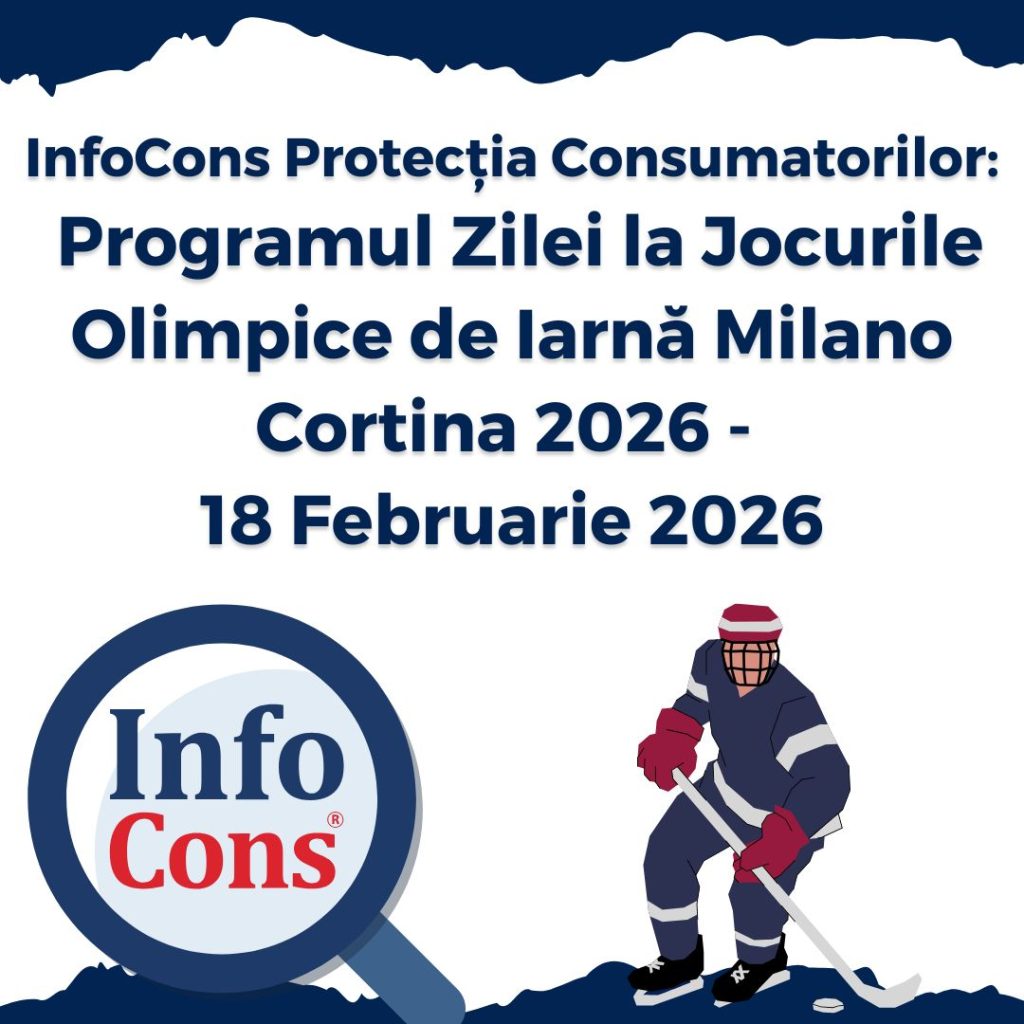 InfoCons Protecția Consumatorilor : Programul Zilei la Jocurile Olimpice de Iarnă Milano Cortina 2026 - 18 Februarie 2026