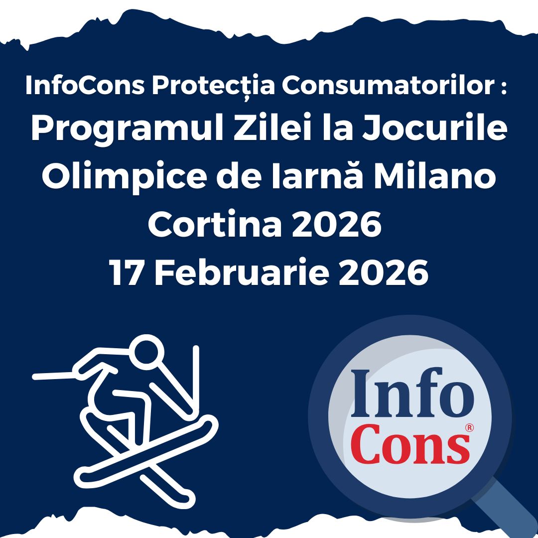 InfoCons Protecția Consumatorilor : Programul Zilei la Jocurile Olimpice de Iarnă Milano Cortina 2026 - 17 Februarie 2026