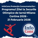 InfoCons Protecția Consumatorilor : Programul Zilei la Jocurile Olimpice de Iarnă Milano Cortina 2026 - 21 Februarie 2026