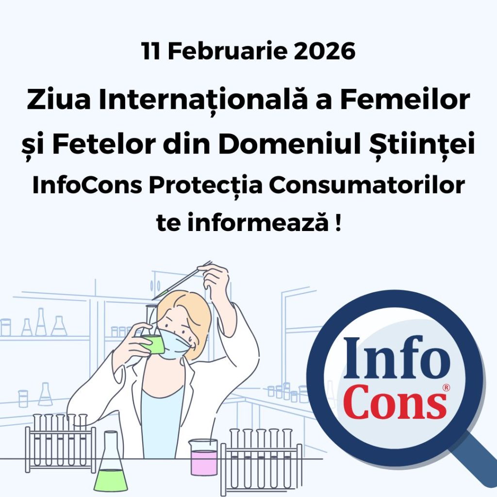 Ziua Internațională a Femeilor și Fetelor din Domeniul Științei - InfoCons Protecția Consumatorilor te informează !