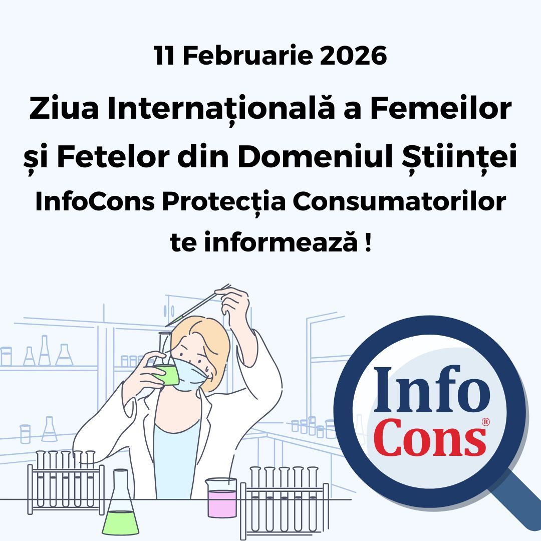 Ziua Internațională a Femeilor și Fetelor din Domeniul Științei - InfoCons Protecția Consumatorilor te informează !