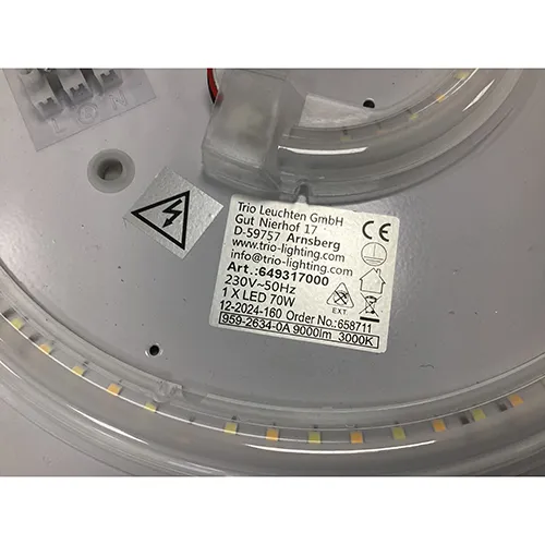 Trio - Lumină de plafon