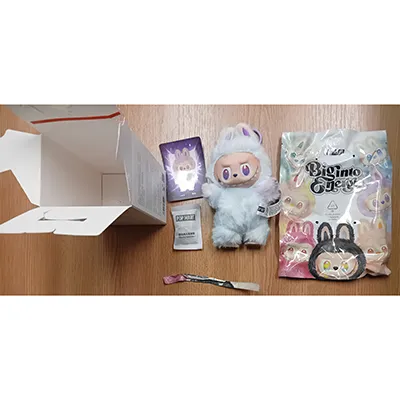 POP MART - Jucărie moale cu inel cu cheie