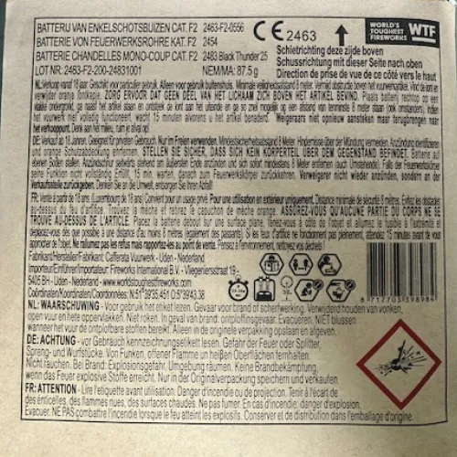 Fireworks International B.V. - Focuri de artificii